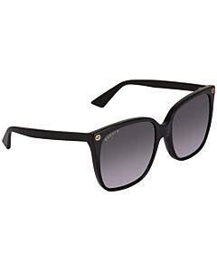 Gucci 57 mm Black Sunglasses