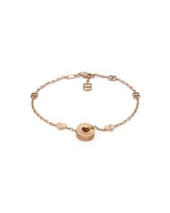 Gucci Icon 18kt Rose Gold heart bracelet - YBA729383001