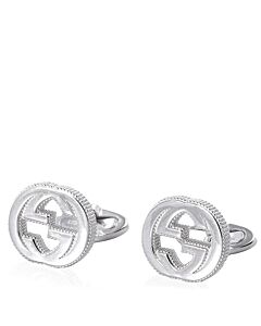 Gucci Interlocking G cufflinks in silver