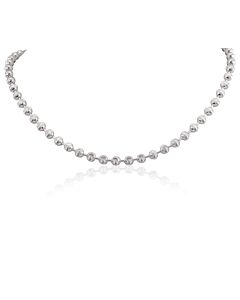 Gucci Ladies Boule Choker Necklace In Sterling Silver