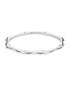 Gucci Link To Love 18ct White Gold Studded Bangle - YBA662253002