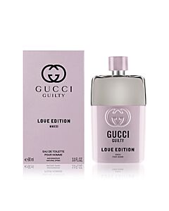 Gucci Men's Guilty Love Edition MMXXI EDT Spray 3.0 oz Fragrances 3616301395089