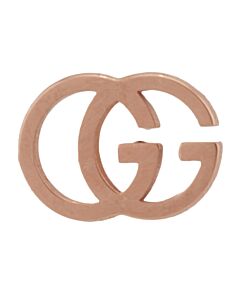 GUCCI Running Rose Gold Stud Earrings