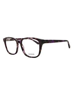 Guess 50 mm Violet;Brown Eyeglass Frames