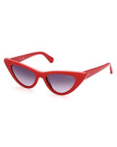 Guess 54 mm Red Sunglasses