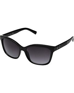 Guess Factory 57 mm Shiny Black Sunglasses