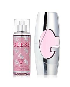 Guess Ladies Pink Gift Set Fragrances 085715329868