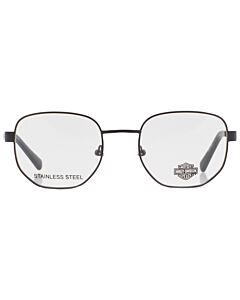 Harley Davidson 50 mm Black Eyeglass Frames