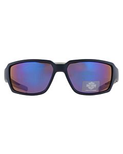 Harley Davidson 61 mm Matte Blue Sunglasses