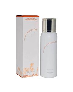 Hermes Ladies Eau Des Merveilles Deodorant Spray 5.0 oz Fragrances 3346131797912