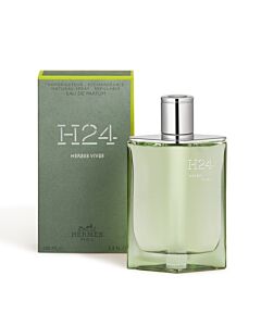 Hermes Men's H24 Herbes Vives EDP Spray 3.4 oz Fragrances 3346130432111