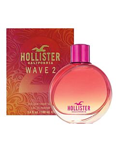 Hollister Ladies Wave 2 EDP Spray 3.4 oz Fragrances 0992772075051
