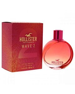 Hollister Ladies Wave 2 For Her EDP 3.4 oz Fragrances 085715261113