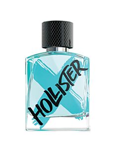 Hollister Men's Wave X EDT Spray 3.4 oz Fragrances 085715267702