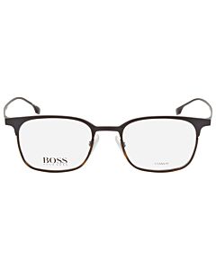 Hugo Boss 50 mm Matte Black Havana Eyeglass Frames