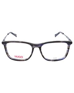 Hugo Boss 53 mm Striped Blue Eyeglass Frames