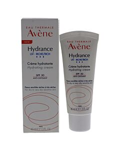 Hydrance Rich Hydrating Cream SPF 30 by Avene for Unisex - 1.3 oz Cream