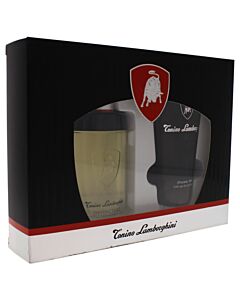 Invincibile by Tonino Lamborghini for Men - 3 Pc Gift Set 2.5oz EDT Spray, 5oz Shower Gel, 1 Pc Bag
