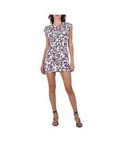 Isabel Marant Ladies Bemaya Floral Silk-Blend Dress, Brand Size 34 (US Size 0)
