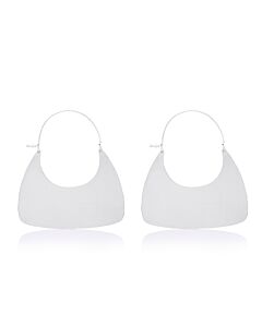 Isabel Marant Ladies Silver Boucle d'Oreill Aponi Hoop Earrings