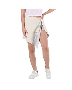 Jacquemus Asymmetrical Hem High Waist Skirt, Brand Size 40 (US Size 6)