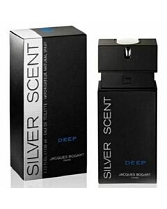 Jacques Bogart Men's Silver Scent Deep EDT Spray 3.4 oz (Tester) Fragrances 3355991004603