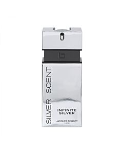 Jacques Bogart Men's Silver Scent Infinite Silver EDT 3.4 oz Fragrances 3355991005846
