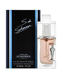 Jean Louis Scherrer Men's S De Scherrer Homme EDT Spray 1.0 oz Fragrances 3700222255307