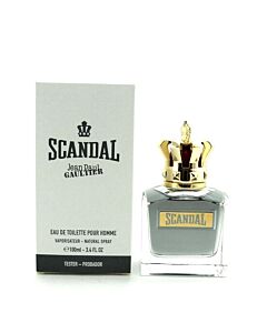 Jean Paul Gaultier Men's Scandal Pour Homme EDT 3.4 oz (Tester) Fragrances 8435415051828