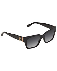 Jimmy Choo 52 mm Black Glitter Sunglasses