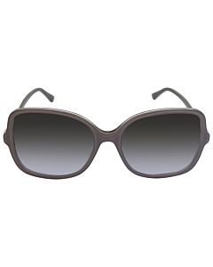 Jimmy Choo 57 mm Crystal Nude Sunglasses