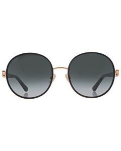 Jimmy Choo 57 mm Gold Grey Sunglasses