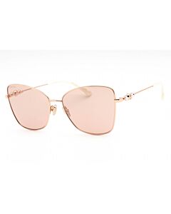 Jimmy Choo 59 mm Gold Copper Sunglasses
