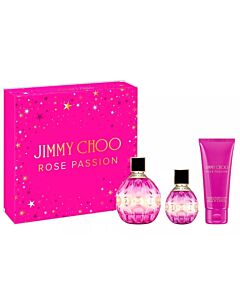 Jimmy Choo Ladies Rose Passion Gift Set Fragrances 3386460144162