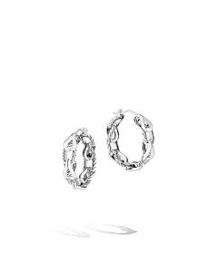 JOHN HARDY Asli Classic Chain Small Hoop Link Earrings - EB900172