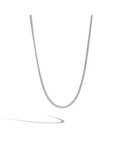 John Hardy Classic Chain 2.5mm Silver Necklace with Lobster Clasp 22" - NB92CX22