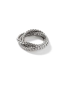 John Hardy Classic Chain 2.5Mm Sterling Silver Rolling Ring - Rb900789x7