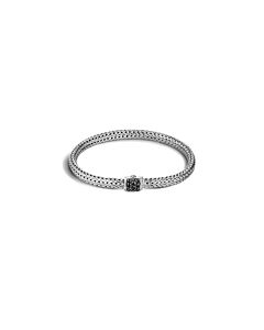John Hardy Classic Chain Black Sapphire Sterling Silver Bracelet - Bbs96002blsxum