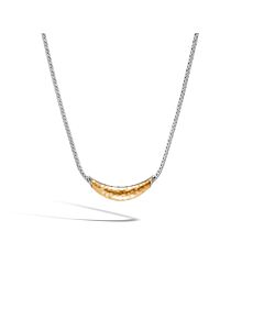 John Hardy Classic Chain Hammered Station Necklace 18" - NZ90040X16-18