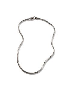 John Hardy Classic Chain Slim Oval 3.5Mm Sterling Silver Woven Necklace - Nb93cx16