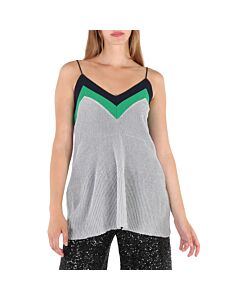 Jwon Flare Grey Pleated Cami