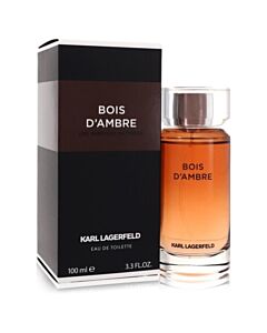 Karl Lagerfeld Men's Bois d'Ambre EDT 3.4 oz Fragrances 3386460124867