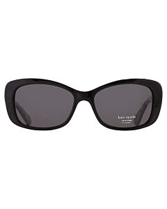Kate Spade 53 mm Black/Havana Sunglasses