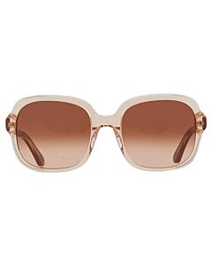 Kate Spade 55 mm Pink/Havana Sunglasses