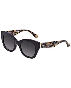 Kate Spade Jalena 49 mm Black Havana Sunglasses