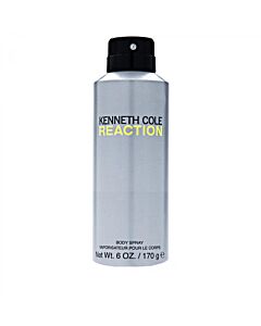 Kenneth Cole Men's Reaction Body Spray 6 oz Bath & Body 608940557631