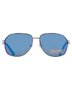 Kenneth Cole Reaction 60 mm Shiny Light Nickeltin Sunglasses