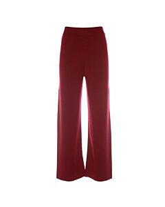 Kenzo Ladies Bordeaux Tiger Tail K Flared Trousers