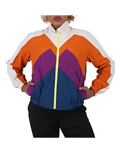 Kenzo Ladies Colorblock Sport Tracksuit Nylon Jacket