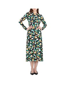La Double J Ladies Orchard Jersey Long-Sleeve Drifter Swing Dress